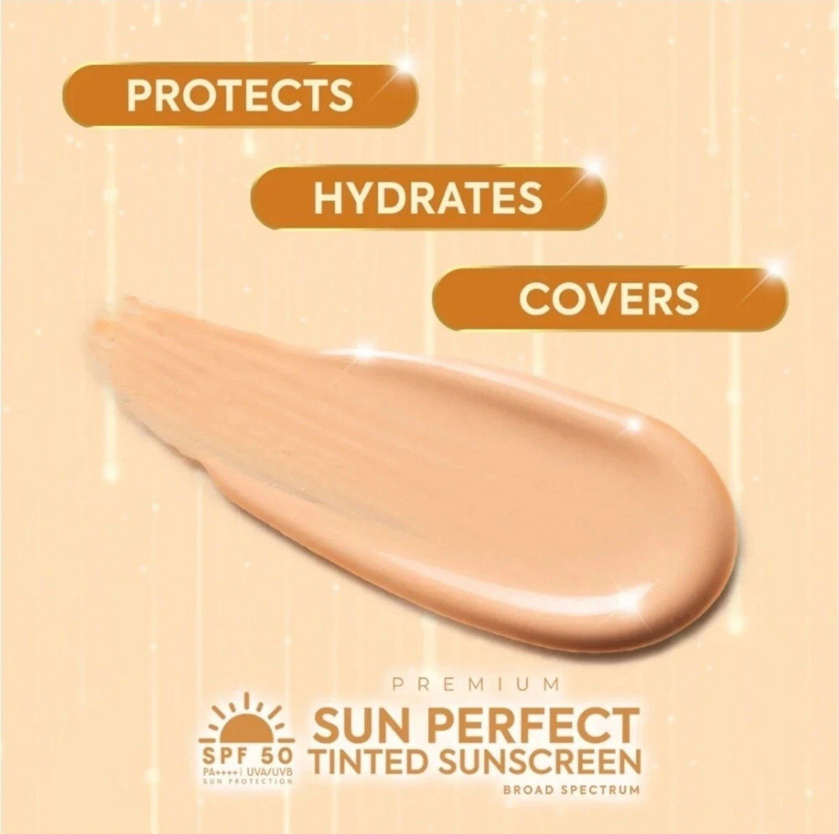 Hikari Skin Essentials SPF 50 Tinted Sunscreen with Skin-Loving Ingredients - 50ml