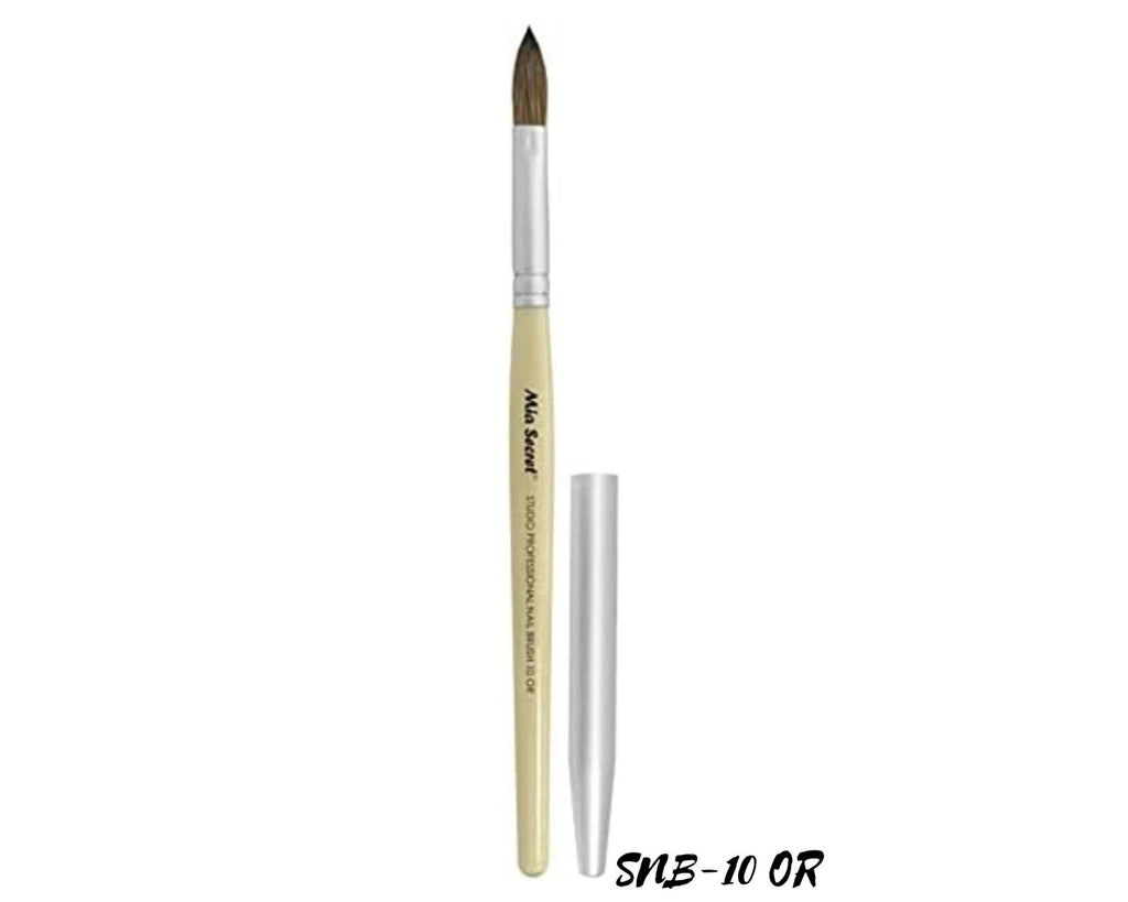 Professional Nail Brush for Acrylic Nails - Oval Round Design