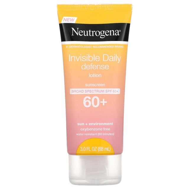 Invisible Daily Defense Sunscreen Lotion - 3 fl oz for Skin Protection