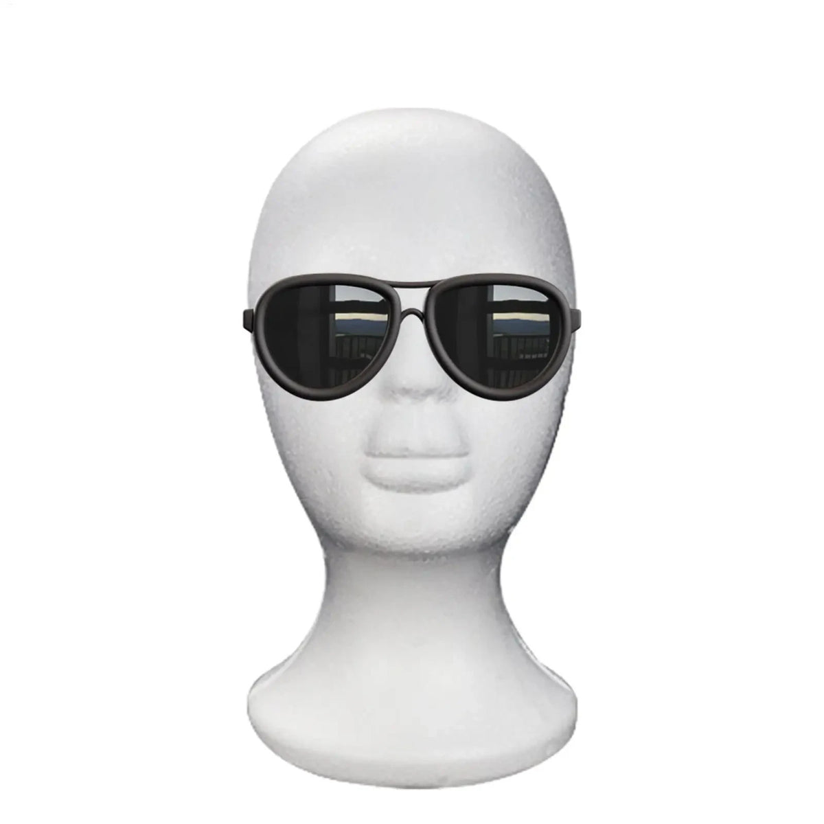 Female Mannequin Head for Wigs Hats Glasses Display Foam Model