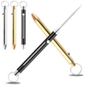 Portable Titanium Toothpick Set - Reusable Pocket Toothpick with Keyring
