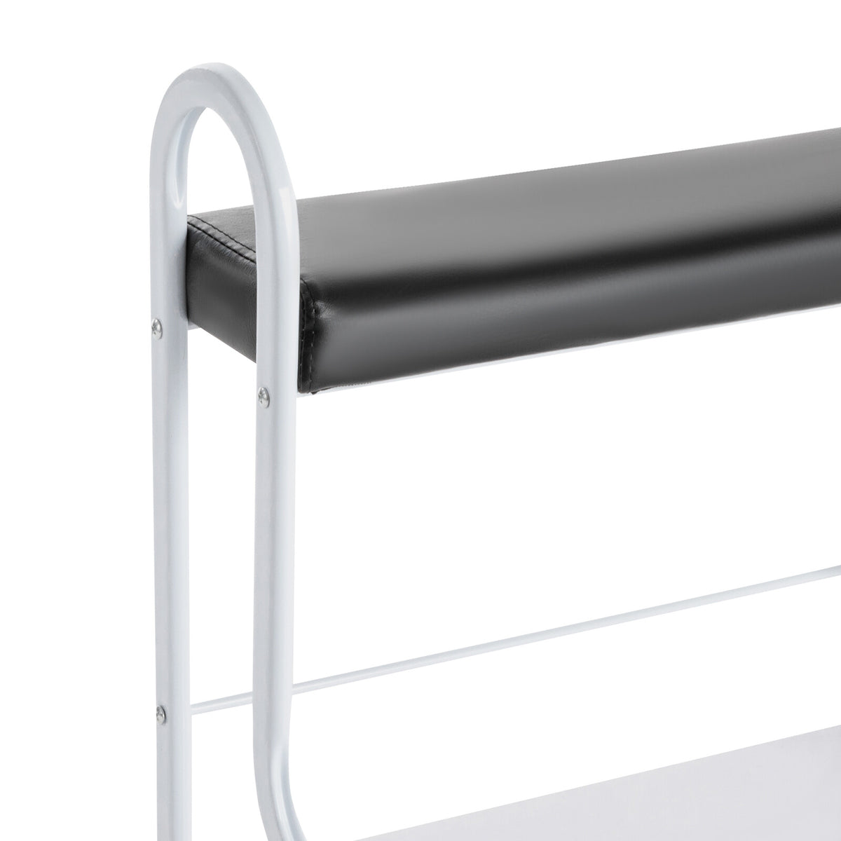 Portable Foot Bath Spa Trolley Cart with Foot Rest for Nail & Foot Care