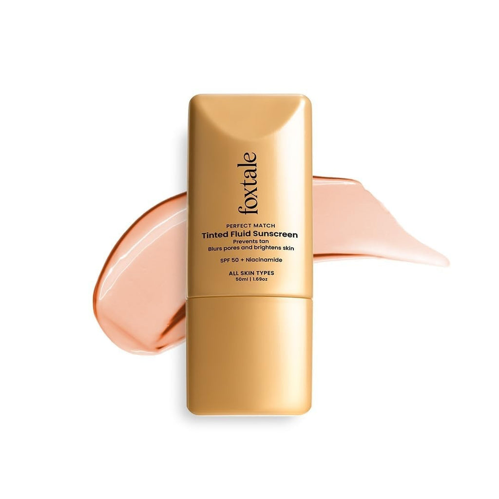 SPF 50 Tinted Sunscreen PA++++ Nude - 50ml Face Sun Protection