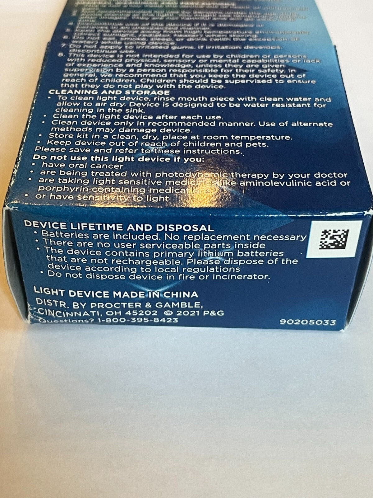 Crest Whitestrips LED Blue Light Accelerator for - Compatible with All Models