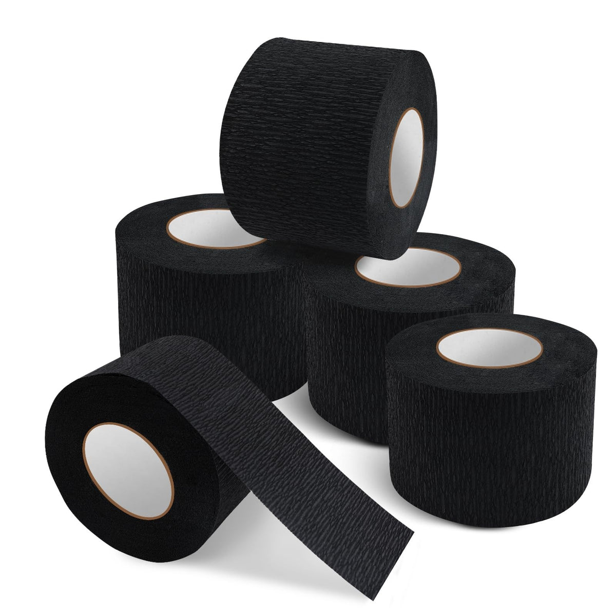 Disposable Barber Paper Neck Strips - 5 Rolls for Hair Salons & Grooming