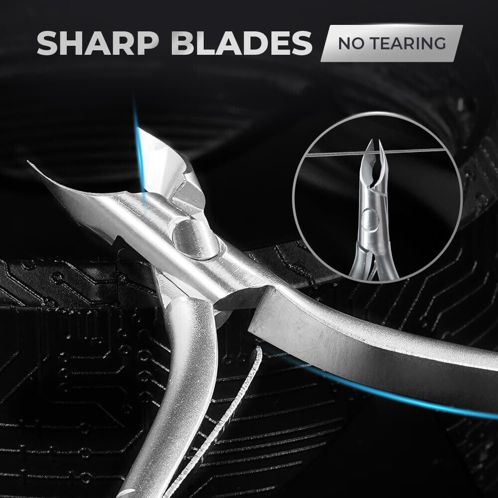 Vanfa Stainless Steel Round Head Cuticle Nippers VF04 - Nail Care Tool