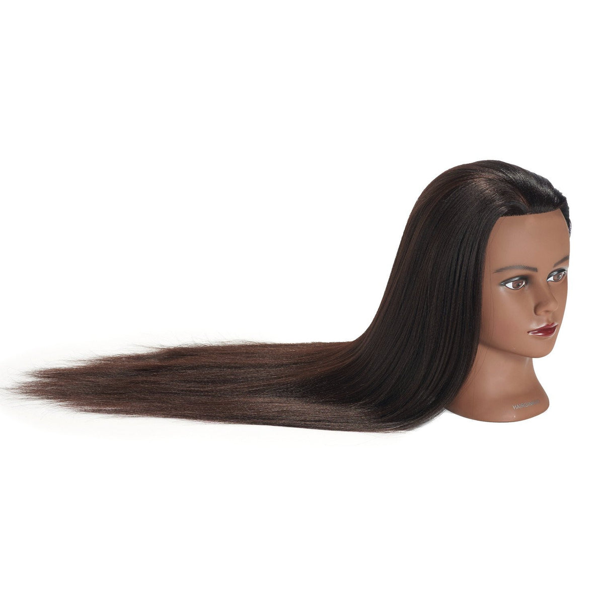Mannequin Head 26-28 Inches Synthetic Fiber for Hair Styling and Training