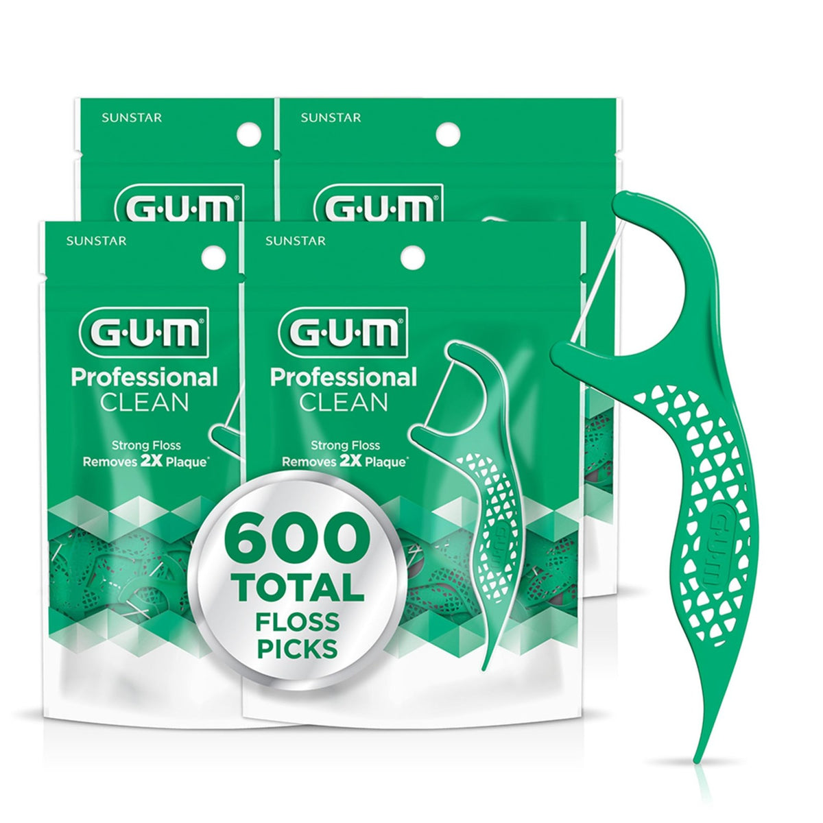 Dental Floss Picks Fresh Mint 150 Count Pack - Easy-Use Oral Care