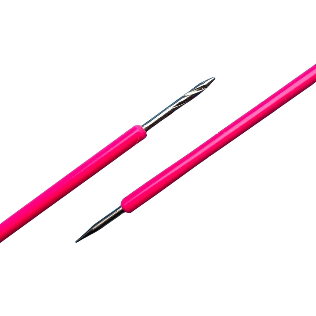 Double-Ended Toothpick Pusher for Manicure and Pedicure - Stainless Steel, Sterilizable