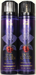 Bath & Body Works Evil Queen Body Mist Spray 8oz - Pack of 2