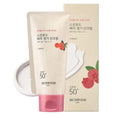Vegan Sun Cream SPF 50+ PA++++ with Cranberry Extract - Lightweight, Dewy Finish, Eco-Friendly Packaging