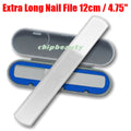 Crystal Glass Nail File with Case - Professional Manicure Pedicure Tool Set