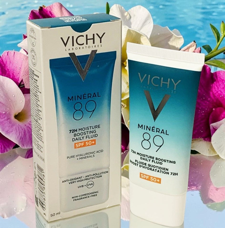 Vichy Mineral 89 SPF50+ Daily Moisturizer with Hyaluronic Acid 50ml