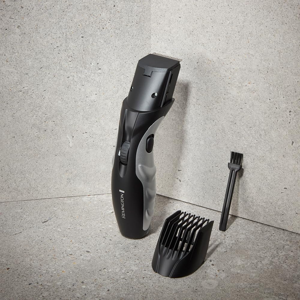 Cordless Beard Trimmer with 9 Length Settings & Pop-Up Grooming Blade