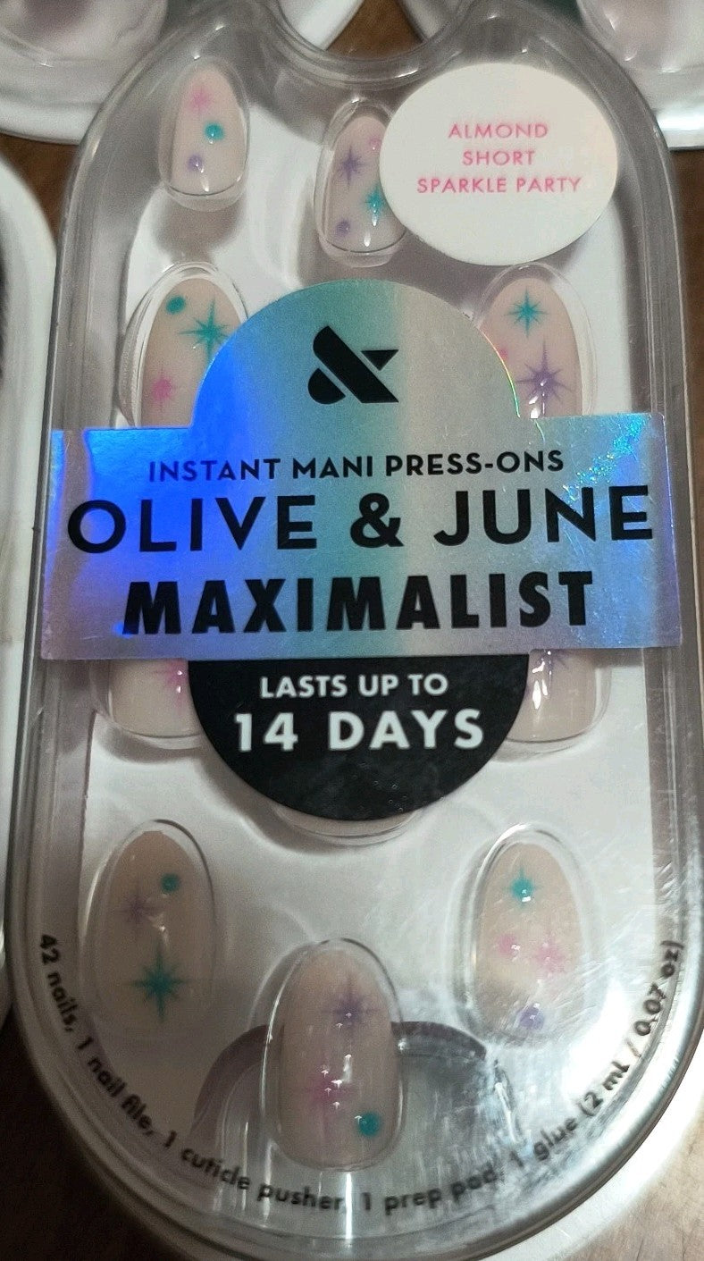 Olive & June Maximalist Instant Mani Press-Ons - 5 Pairs