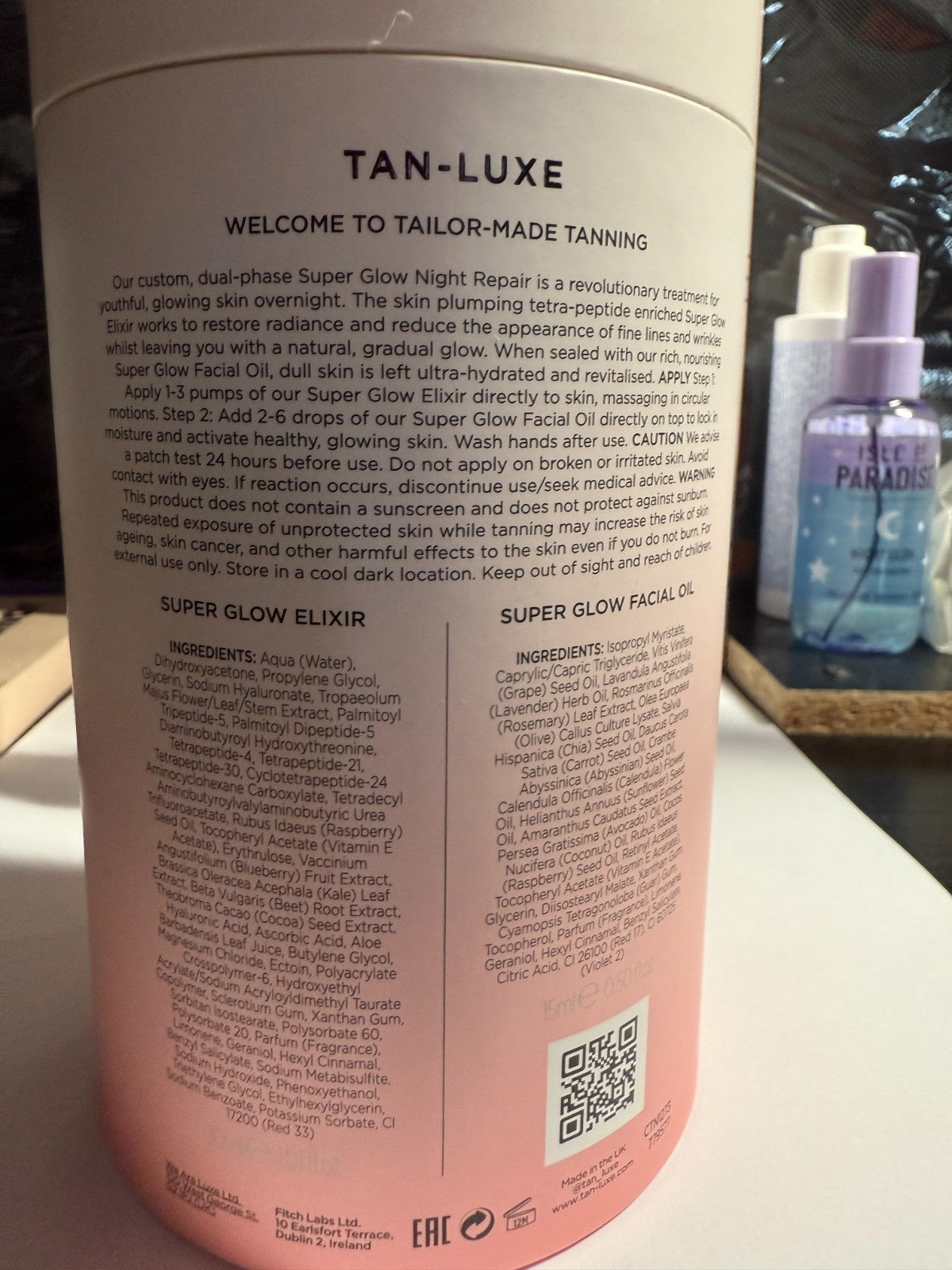 Self-Tan Serum & Nourishing Oil Set for Glowing Night Repair - Tan Luxe