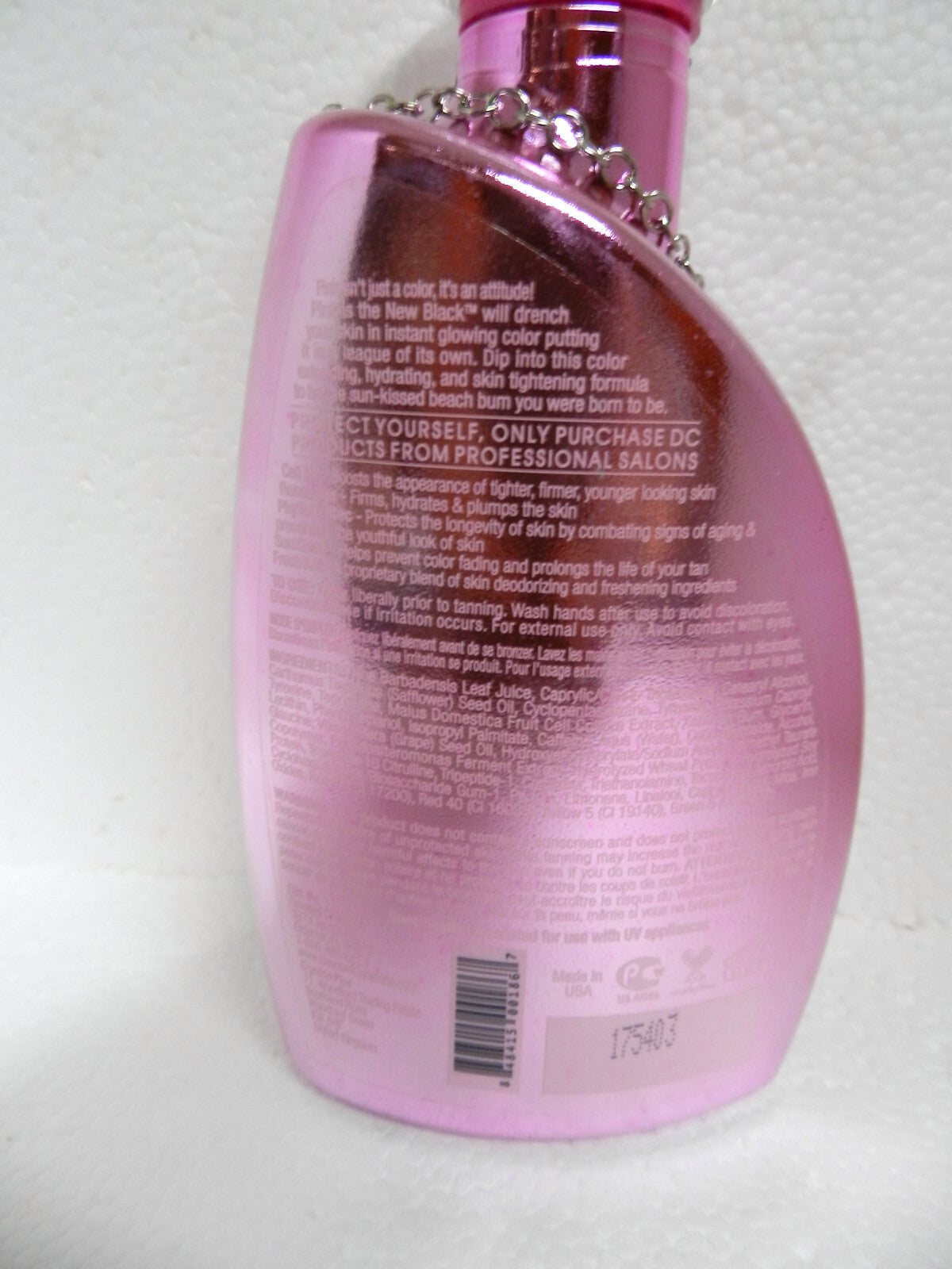 Pink Is The New Black Instant Tanning Lotion - Bronzers for Sunless Tanning