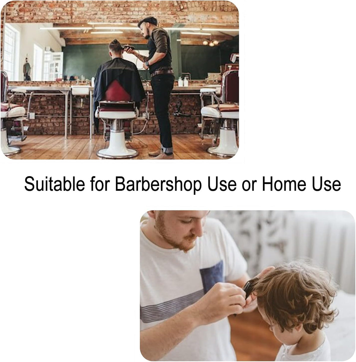 Men's Hair Cutting Cape with Snaps - Salon Barber Gown for Hairdressers