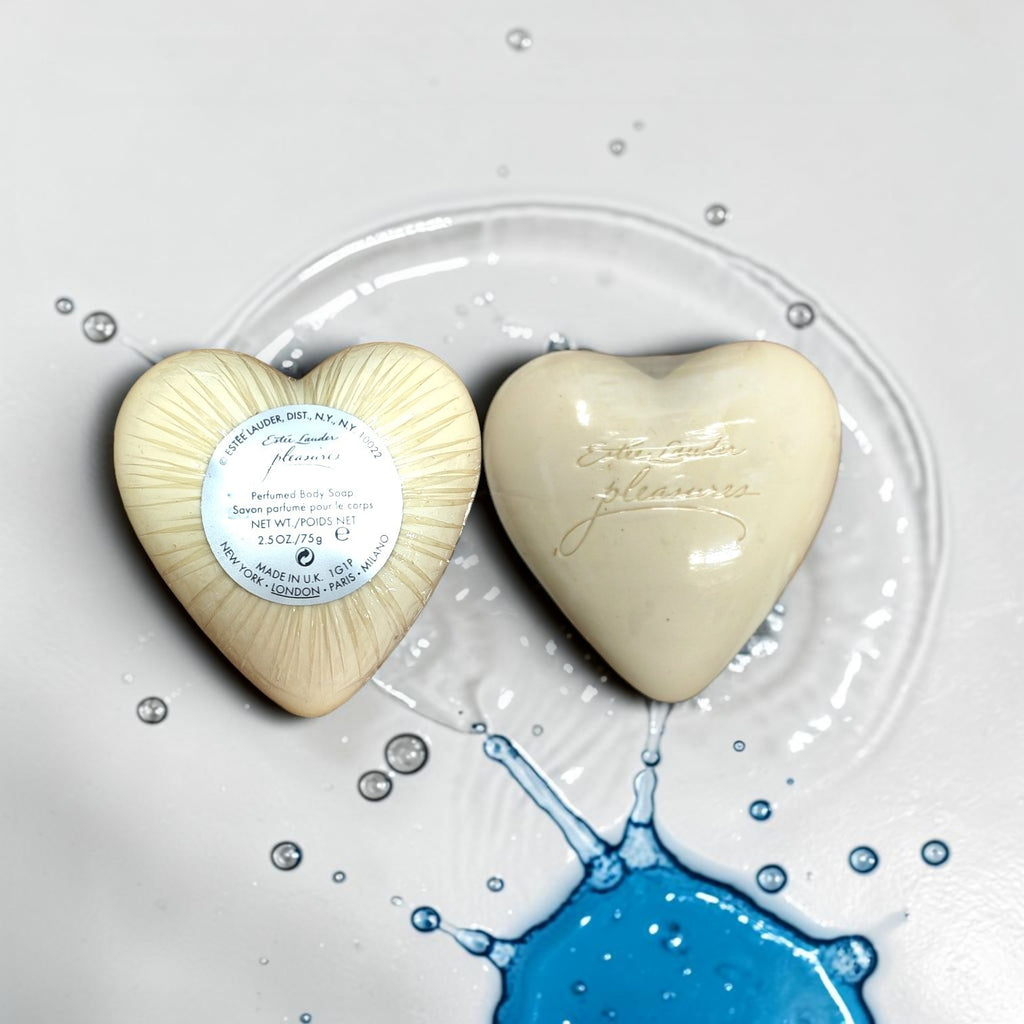 Estee Lauder Pleasures Heart-Shaped Perfumed Soap 2.5 oz - Sealed