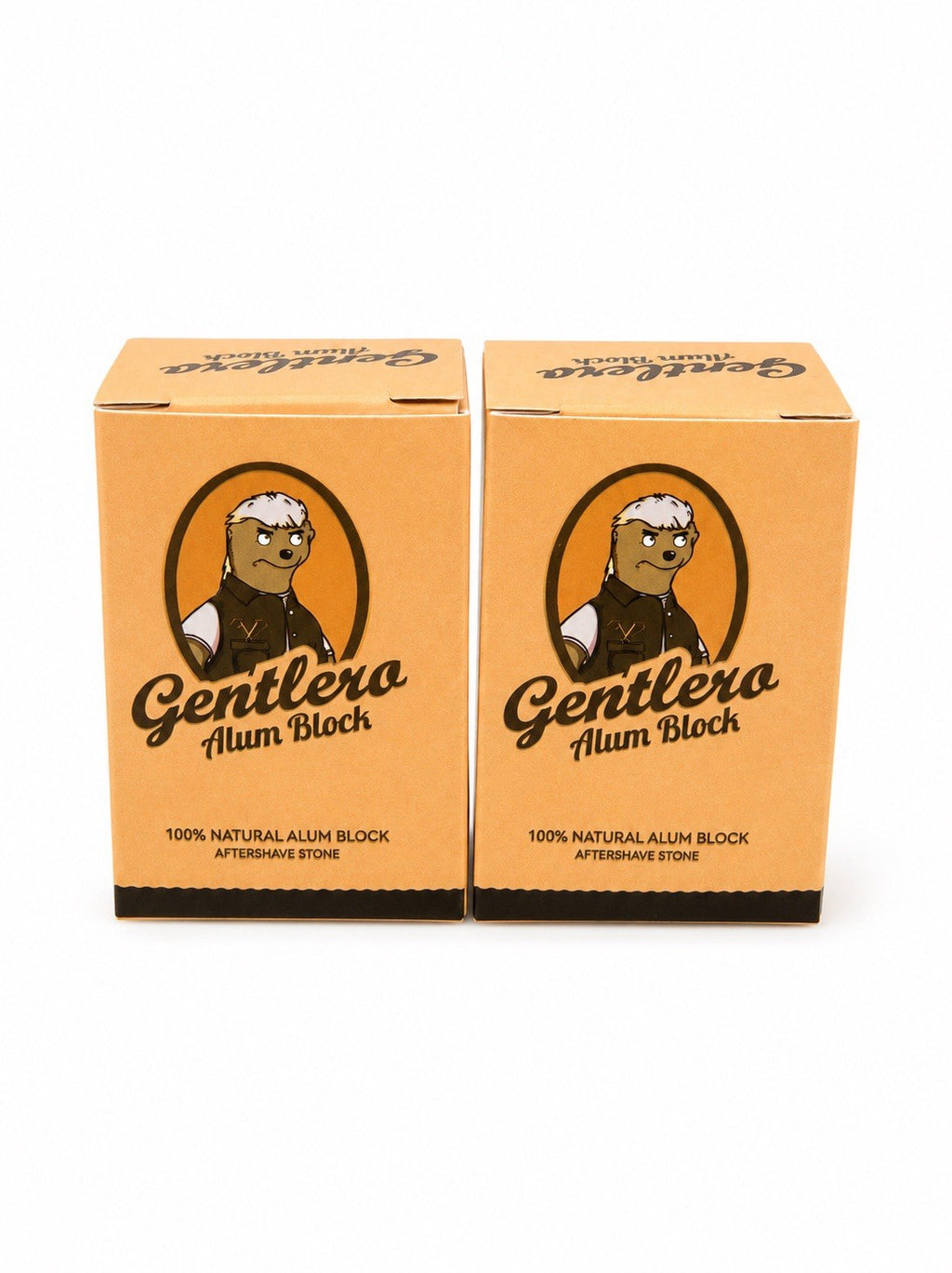 Natural Alum Block Aftershave for Razor Nicks Skin Soothing - 2 Pack