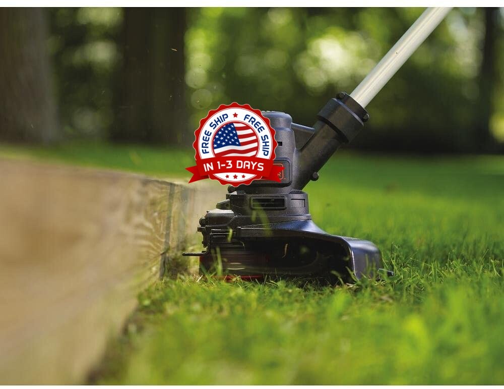 Electric Lawn Trimmer / Edger 13-Inch, 5 Amp Corded Weed Cutter