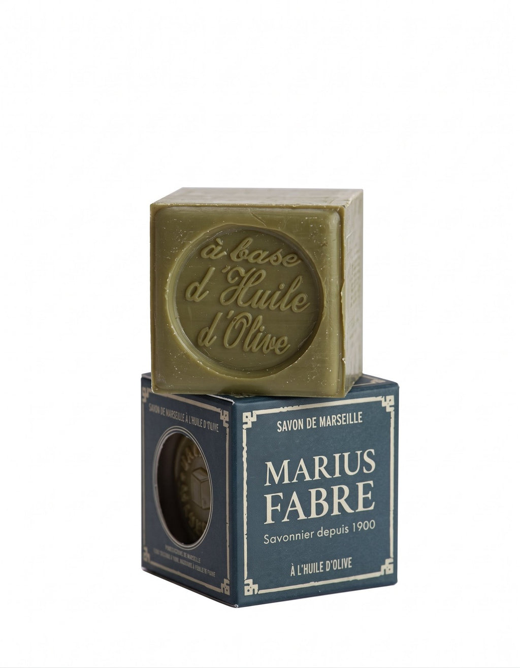 Marseille Olive Oil Soap Bars - 3-Pack Vegan Natural Fragrance-Free