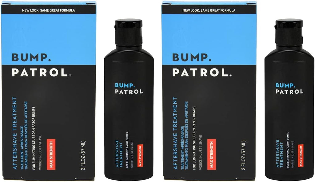Moisturizing Aftershave Lotion for Men - Maximum Strength, 2 oz, 2 Pack