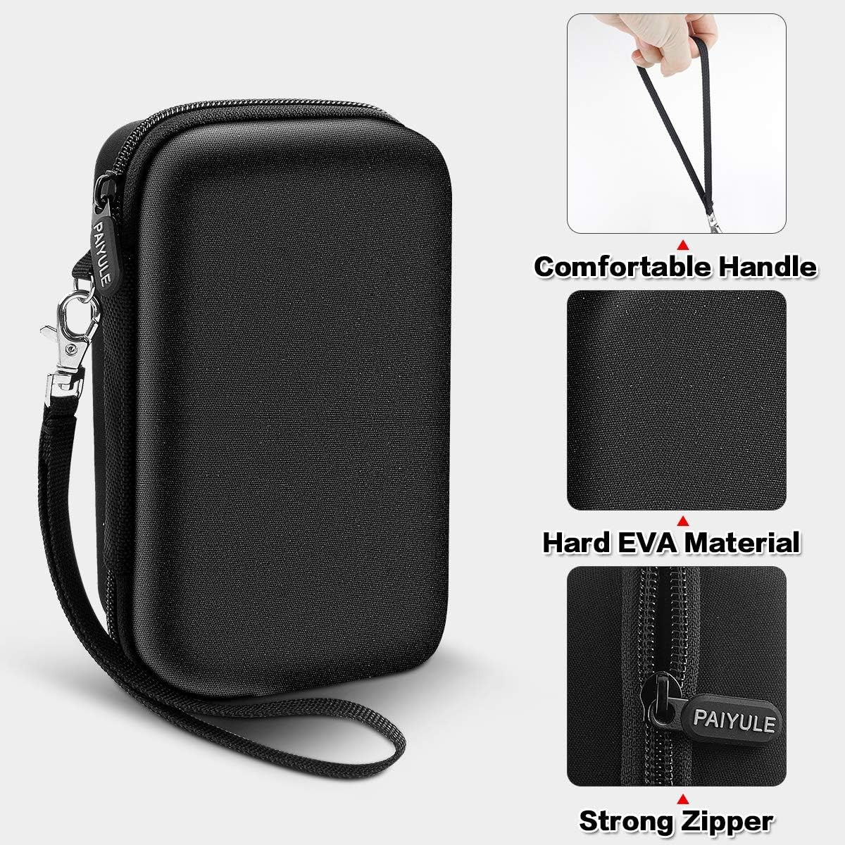 Travel Case for Andis Profoil Lithium Plus Titanium Shaver TS-1 TS-2 | Waterproof EVA Bag