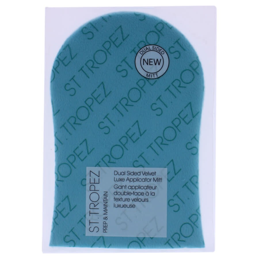 Dual Sided Velvet Luxe Tanning Applicator Mitt for Streak-Free Finish