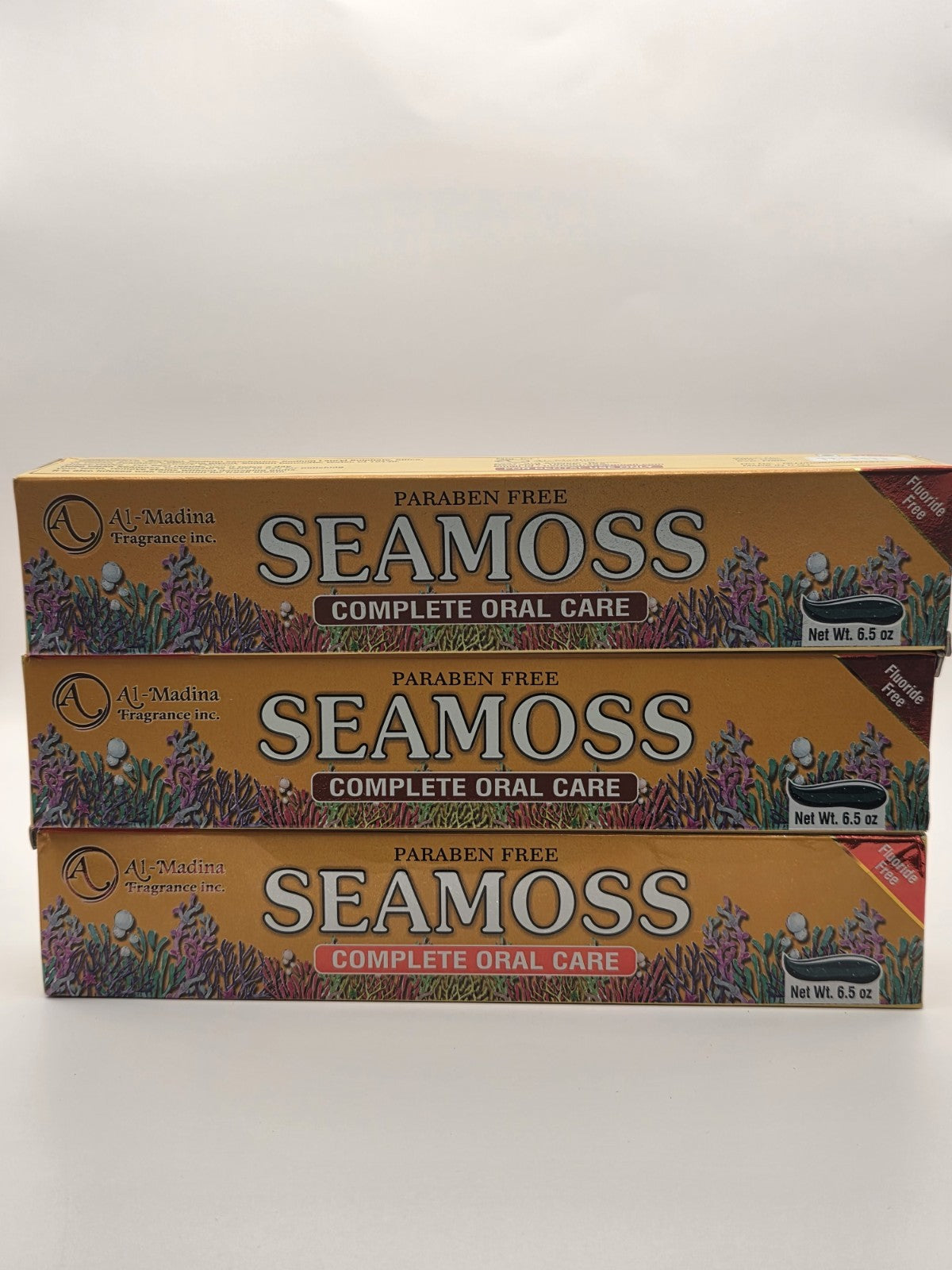 Organic Fluoride-Free Sea Moss Toothpaste for Whitening & Oral Care