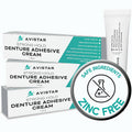 Extra Strong Denture Adhesive Cream - 12 Hour Waterproof Dental Glue
