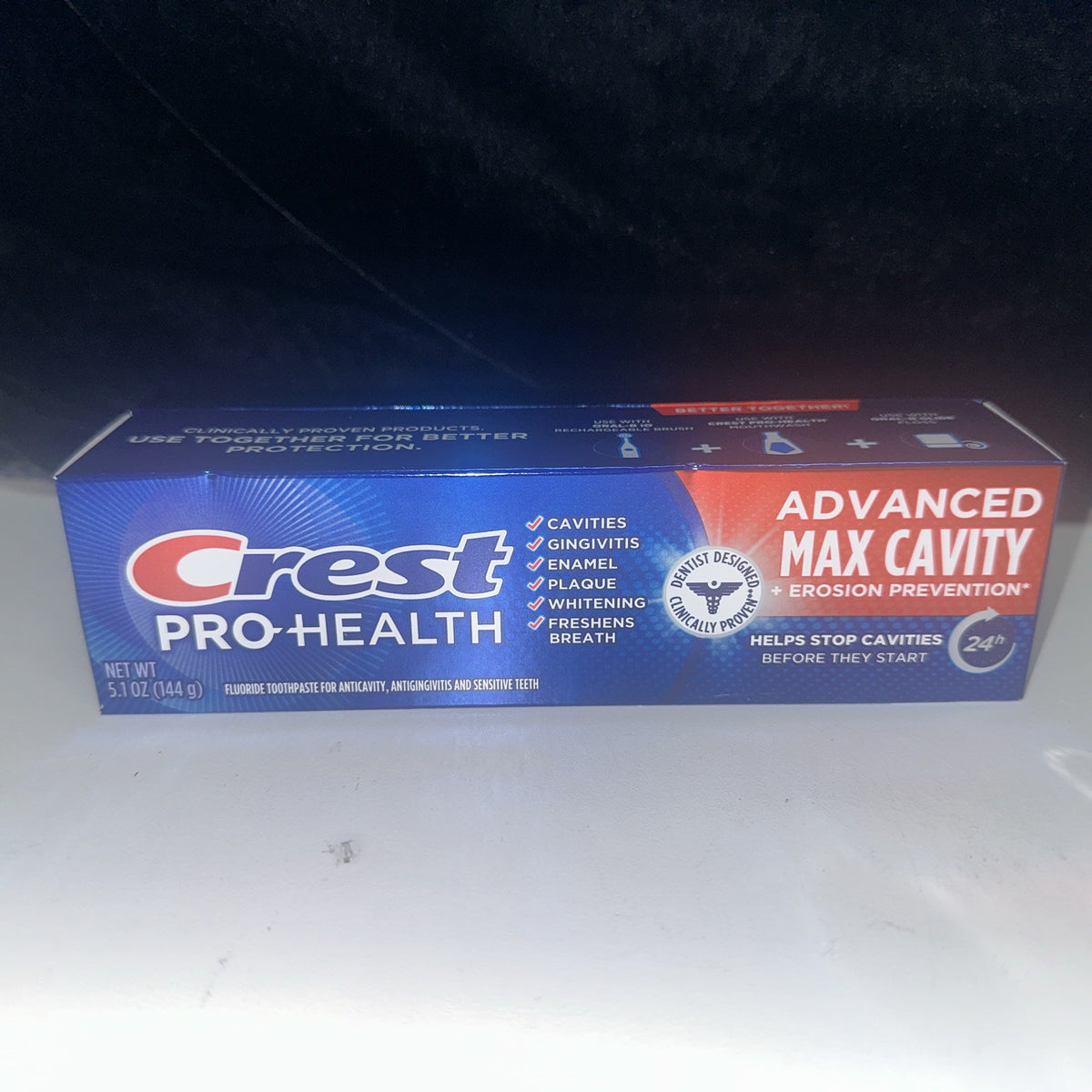 Crest Advanced Max Cavity & Erosion Protection Toothpaste 5.1 oz 6 Pack