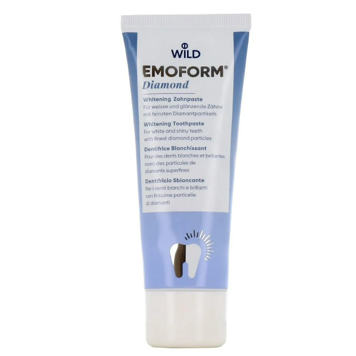 Whitening Toothpaste with Fluoride 2 Pack - Gentle Enamel Care, Sensitive Teeth