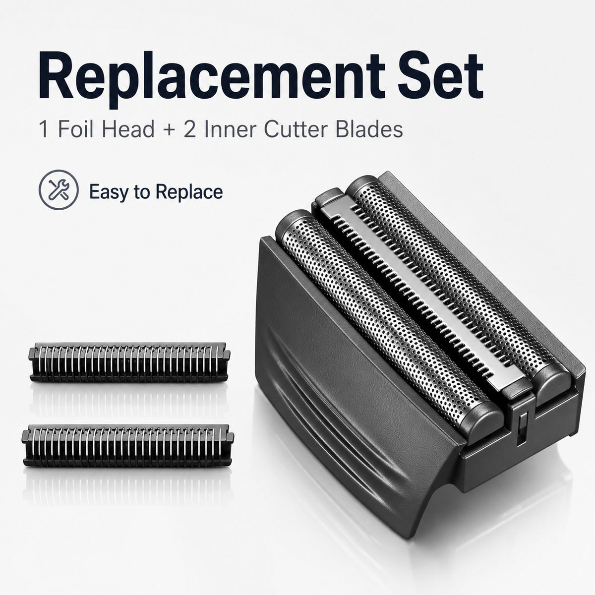 Shaver Replacement Foil and Cutter Blades Set for Remington TITANIUM-X Models