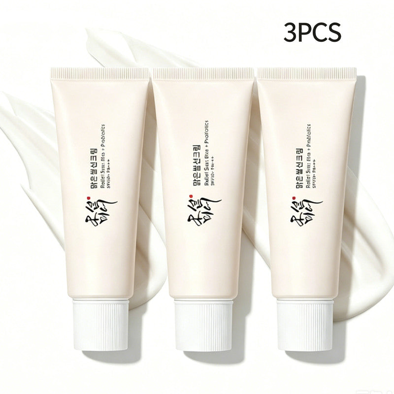 Sunscreen SPF50+ PA++++ Moisturizing Sunblock with Rice & Probiotics