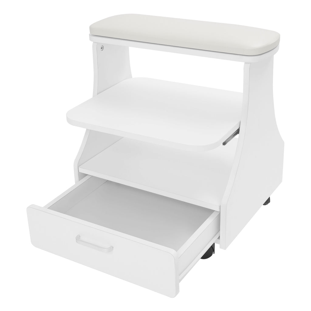 Manicure Pedicure Trolley Cart for Nail Salon, Mobile Salon Storage Organizer