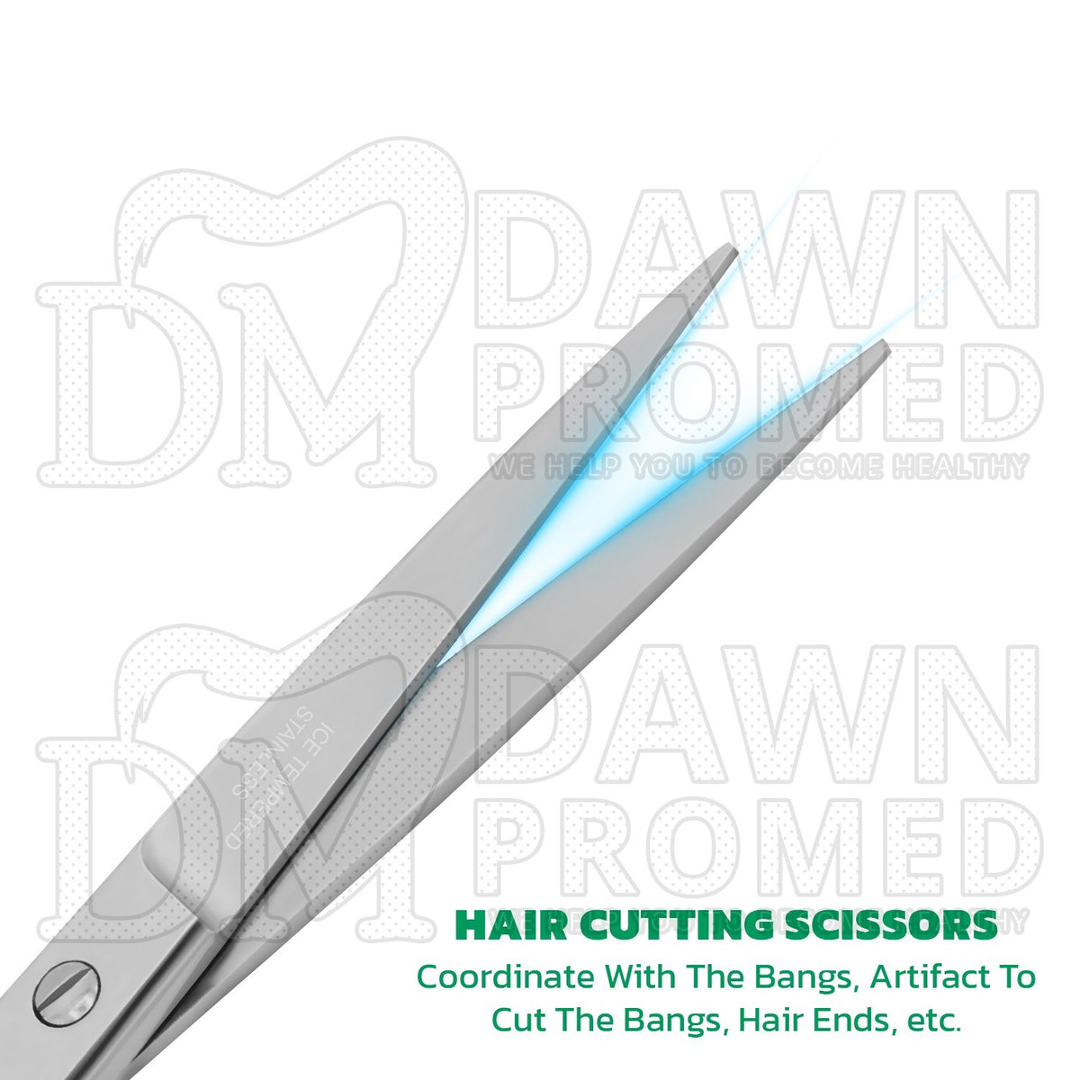 6.5-Inch Barber Hair Cutting Scissors - Ice Tempered German Steel Salon Shears