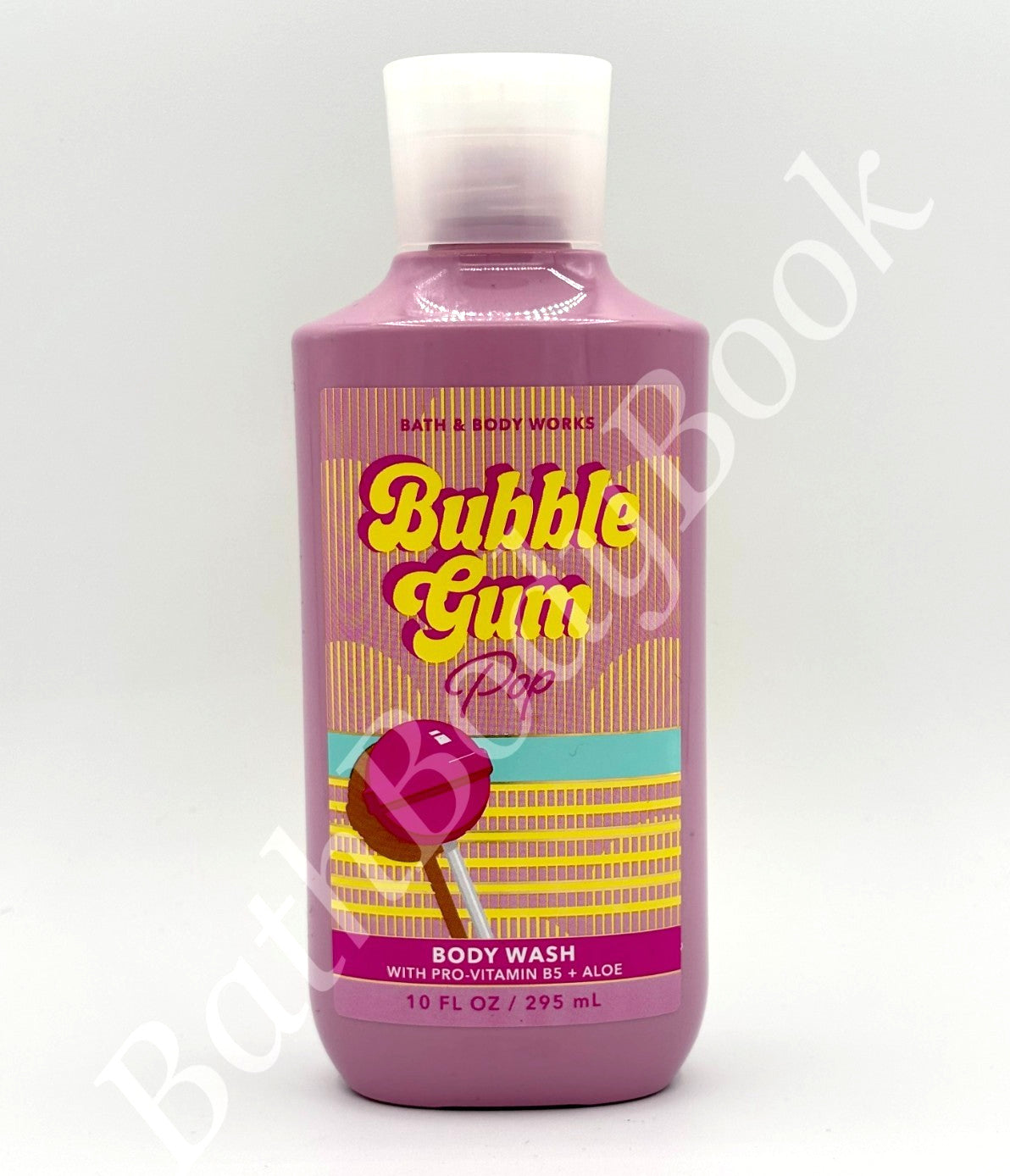 Bath & Body Works Bubble Gum Pop Body Gift Set - Mist Wash Lotion & Cream