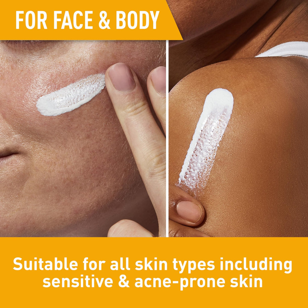 Hydrating Broad Spectrum SPF 30 Sunscreen for Face & Body - Water-Resistant, Non-Greasy
