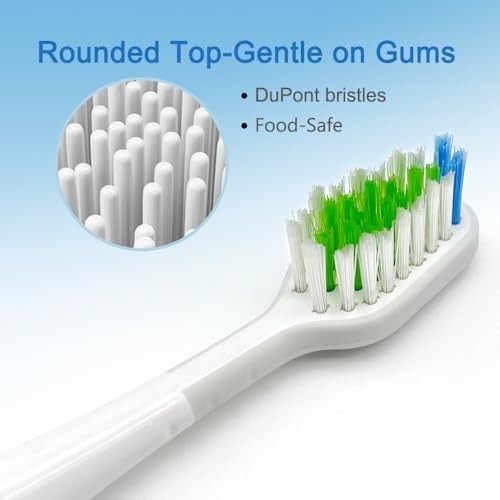 Toothbrush Replacement Heads for Water Flosser - Compatible with WP-861 & CC-01