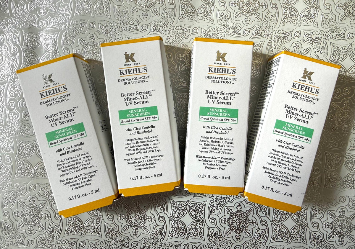 Kiehl's UV Serum SPF 50+ Collagen Sun Protection Travel Samples Set