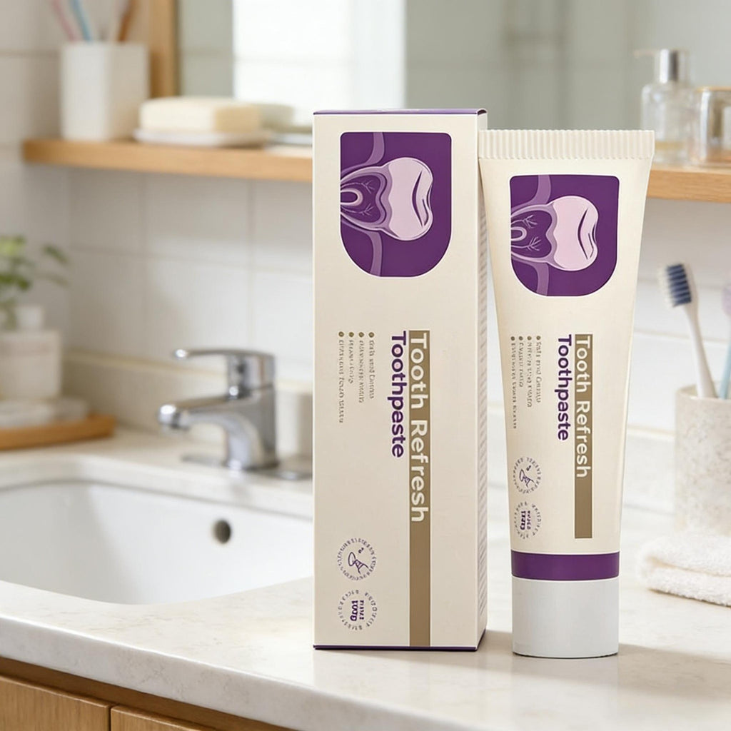 Natural Toothpaste for Sensitivity Whitening Fresh Breath Pack - All Sizes
