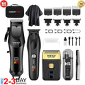 Professional Hair Clippers & Trimmer Set for Men - Adjustable Blades, Quiet Motor