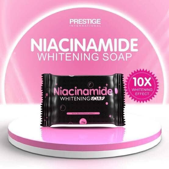 Niacinamide Whitening Soap 5 Bars - Brightening & Moisturizing Skin Care