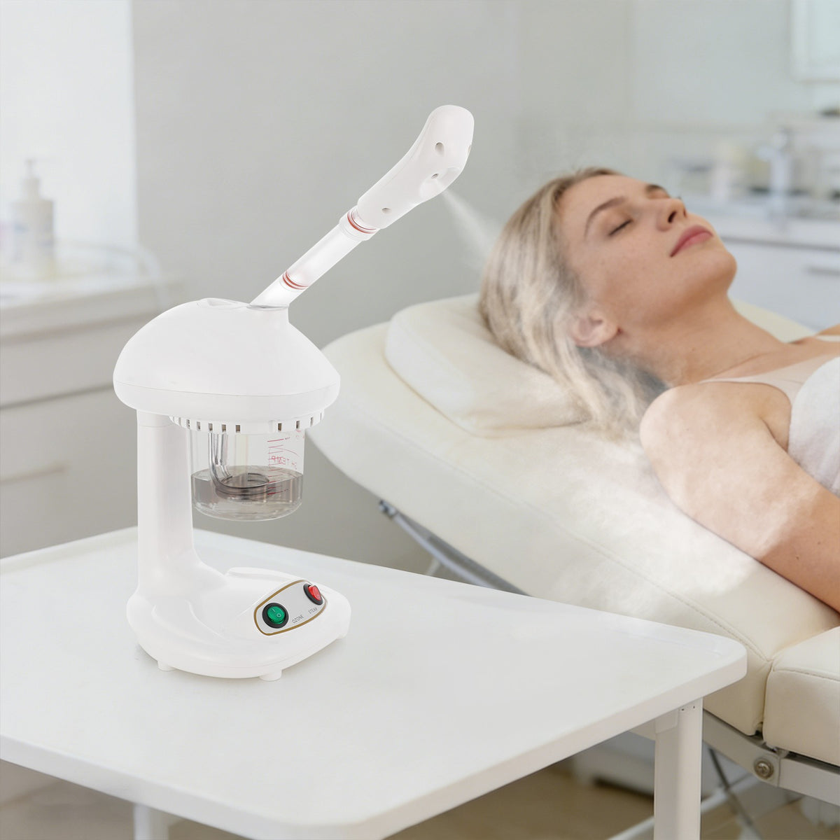 Facial Steamer with 360° Rotating Nozzle - 450W Home Skin Care Device
