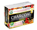 Organic Charcoal Bar Soap for Brightening & Deep Cleansing - Natural Vegan Skin Care