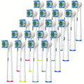 20PCS Electric Toothbrush Replacement Heads Compatible with Oral-B Braun