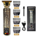 Professional Cordless Beard & Hair Trimmer for Men Zero Gapped Edgers