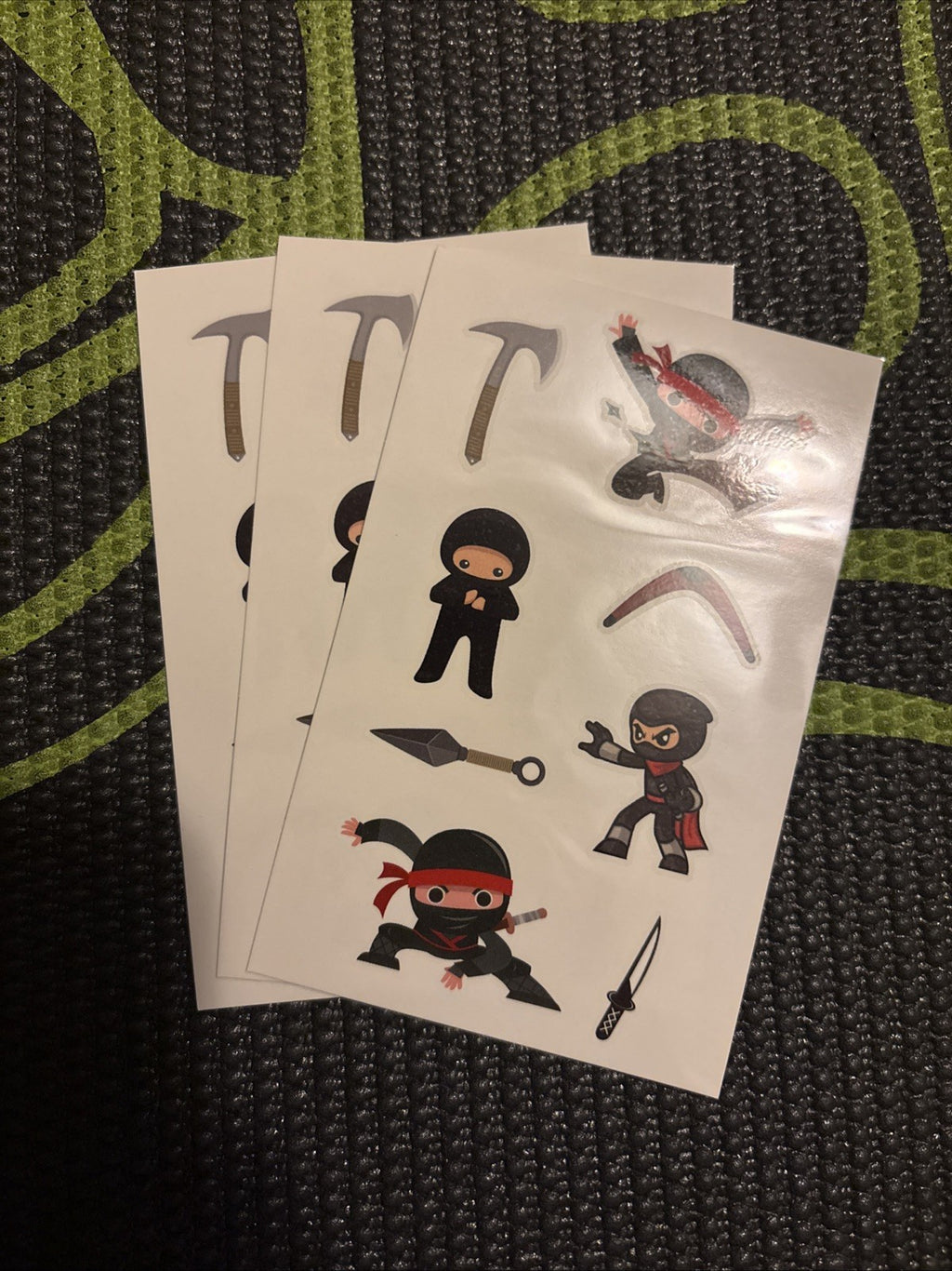 Ninja Tattoos - 24 Sheets