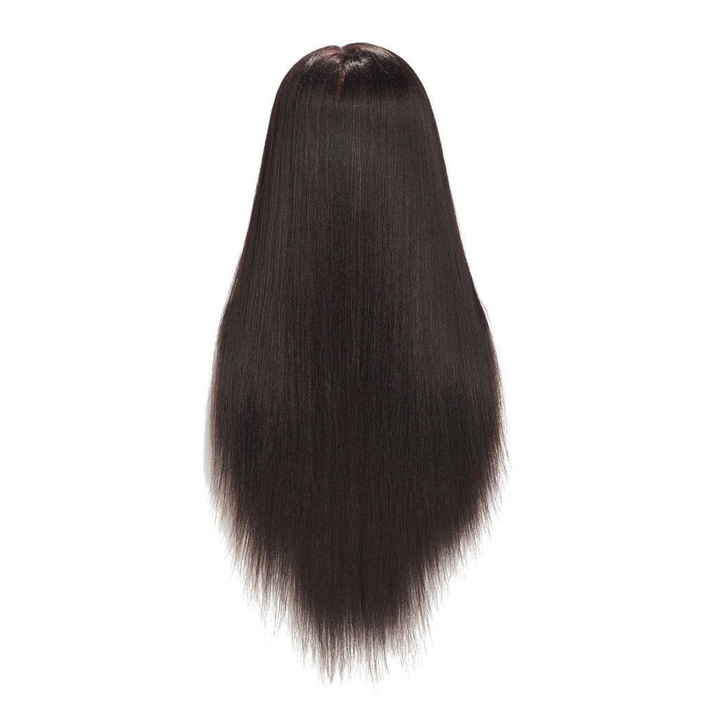 Practice Mannequin Head with Long Synthetic Hair 26-28 Inches for Cosmetology Training